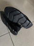特步男鞋跑步鞋新款夏季厚底旅游透气轻便皮网面休闲运动鞋慢跑鞋子男 黑色-(网面) 43 实拍图