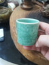 忘艺中式祥云龙泉青瓷茶杯主人杯个人专用陶瓷单杯功夫茶具品茗杯试用 青瓷祥云主人杯（梅子青）100ml 1件 实拍图