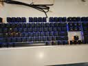 达尔优（dareu）EK815机械合金版机械键盘 有线键盘 游戏键盘 108键 单光 多键无冲 吃鸡键盘黑银红轴 实拍图