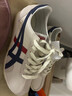Onitsuka Tiger鬼塚虎男鞋 慢跑鞋透气轻便男女款运动休闲鞋RUNSPARK 白色/藏青色(1183B480-107) 44.5 实拍图