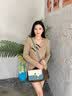 纪诗哲包包女包2026新款女士单肩斜挎小方包送老婆女友七夕情人节礼物 蓝色 品牌礼盒装 实拍图