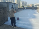 雨虹防水屋顶防水补漏材料房顶裂缝防水胶补漏王楼顶沥青可外露防水涂料 抗裂耐候-灰色36斤-2遍可刷18㎡ 实拍图