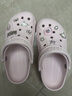 卡骆驰（CROCS）贝雅洞洞鞋男鞋女鞋轻便耐磨一脚蹬拖鞋休闲鞋百搭花园鞋|10126 裸粉-6PI 36 /37(220mm) 实拍图