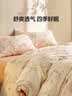 LOVO罗莱 100%新疆纯棉三/四件套全棉超柔床上用品单双人床单被套 【热销】超柔新疆全棉-摇曳花影 四件套1.5/1.8m 床单款 被套200*230cm 实拍图