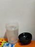 Blender Bottle蛋白粉摇摇杯运动水杯 大容量塑料杯带刻度健身便携搅拌男士女生 经典款V2透明黑600ml 实拍图