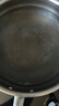 康巴赫炒锅不粘锅抗菌不锈钢炒菜锅红点双蜂窝平底锅电磁炉燃气灶通用 实拍图