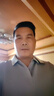 梦特娇（MONTAGUT）夏季男Polo衫短袖含桑蚕丝云感透气中青年休闲T恤 淡紫 XL 实拍图
