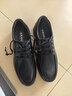 奥康（Aokang）男鞋男士商务休闲鞋英伦舒适低帮圆头系带皮鞋 黑色43码 实拍图