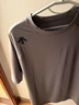 迪桑特（DESCENTE）TRAINING系列男士ACTIVE吸湿速干圆领短袖针织衫 CC-炭灰色 2XL (185/104A) 实拍图