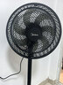 美的（Midea）【超级单品】七叶轻音立式电风扇家用柔风落地扇台式桌面小型风扇大风量节能摇头宿舍电扇 SAF30AB 实拍图