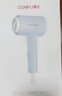 康夫（CONFU）电吹风机家用学生宿舍专用1100w小功率速干冷热风小型便携迷你折叠吹风筒KF-3152雾屿蓝 实拍图