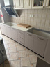 京东全屋定制京甄板实木颗粒橱柜定制3.5米地柜+3.5米台面+2.5米吊柜+3付抽屉 实拍图