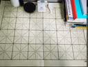 得力（deli）50*50cm加厚书法毡垫 初学者文房四宝书法国画桌布毛毡子 白色儿童礼物开学用品 实拍图