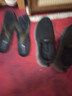 eleft4D按摩运动鞋垫男足弓支撑减震软弹站久不累吸汗防臭皮鞋垫 黑色 实拍图
