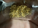 洲足金999金珠黄金小金珠金豆古法金珠DIY配件散珠隔珠路路通转运珠 3mm金珠  合单满 0.16g 包邮 单颗约0.01g 实拍图