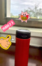 膳魔师（THERMOS）保温杯400ml温度显示水杯子男女士高档礼品咖啡泡茶杯TCDC-400 RD 实拍图