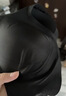 维多利亚的秘密 明星同款 维密薄款凉感内衣果冻条反重力无痕文胸PRO微聚拢MAX 54A2黑曜石-光面花纹 11214343 L ：MAX三排扣（80C/80D/85A/85B 实拍图
