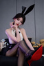 惹火猫（cupidcat）性感情趣内衣女角色扮演吊带连体网衣兔女郎制服诱惑R617 实拍图
