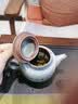 上官大人景德镇青花瓷老陶泥茶壶中式复古开片泡茶壶高端功夫茶具陶瓷单壶 赠礼盒【千里江山】260ml【顺丰包邮】送货上门 实拍图