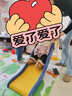 曼龙儿童滑梯家用宝宝玩具室内游乐场可折叠滑滑梯男女孩生日礼物 实拍图