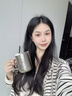 嘉特（GiNT）纯钛马克杯儿童保温杯女高颜值2026新款手冲咖啡杯办公水杯带杯盖 实拍图