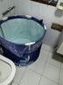 妙馨思泡澡桶成人可折叠浴缸洗澡桶家用婴儿童游泳桶浴桶坐浴盆沐浴神器 实拍图