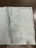 桑宋重磅真丝枕巾丝绸枕头巾100%桑蚕丝美容护肤透气抗菌单人6根绑带 雾霾蓝 实拍图