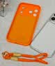珂莉蔓适用苹果17pro手机壳镜头全包iphone17pro保护软外壳硅胶挂绳防摔卡通可爱男女生-星宇橙马上好运 实拍图