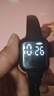 其他品牌高颜值LED手表时尚方形学生科技感超强夜光数字个性运动 雅典黑 实拍图