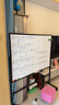 得力120*90cm支架白板 白板写字板书写稳固移动升降教学辅导办公会议磁性黑板家庭33725【销冠系列】 实拍图