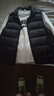 京东京造零压排骨羽绒轻薄羽绒服男外套冬季防钻绒马甲背心曜石黑XL 实拍图