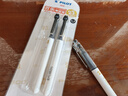百乐（PILOT）【热门商品】P500考试笔20周年限定中性走珠笔办公用品签字学生CA.BL-P50MW20A-B-S3 0.5白/黑 3支 实拍图