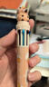 咔巴熊十二色圆珠笔单支装 可爱创意按压式小学生用标记号做笔记专用 妮妮魔法 实拍图