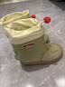 Kocotreekk树儿童雨鞋卡通防滑防水鞋男童女童宝宝雨靴束口 实拍图