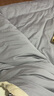 MIDO HOUSE铭都100支四件套纯棉床上用品100%全棉床单被套A类高端轻奢高级感被罩200x230cm格雷灰 实拍图