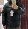 鸭鸭【255充绒】冬季加厚羽绒服男士短款面包服保暖高蓬松连帽外套男 实拍图