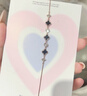 礼意久久【施华洛世奇水晶】四叶草手链女生生日礼物女士女款送老婆闺蜜 四叶草贝母手链【黑玛瑙】 【镶施华洛世奇水晶材质】母亲节礼物实用送妈妈 实拍图