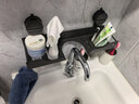 百年正和卫生间吸盘式置物架浴室水龙头洗手台盆洗漱台壁挂免打孔收纳架 实拍图