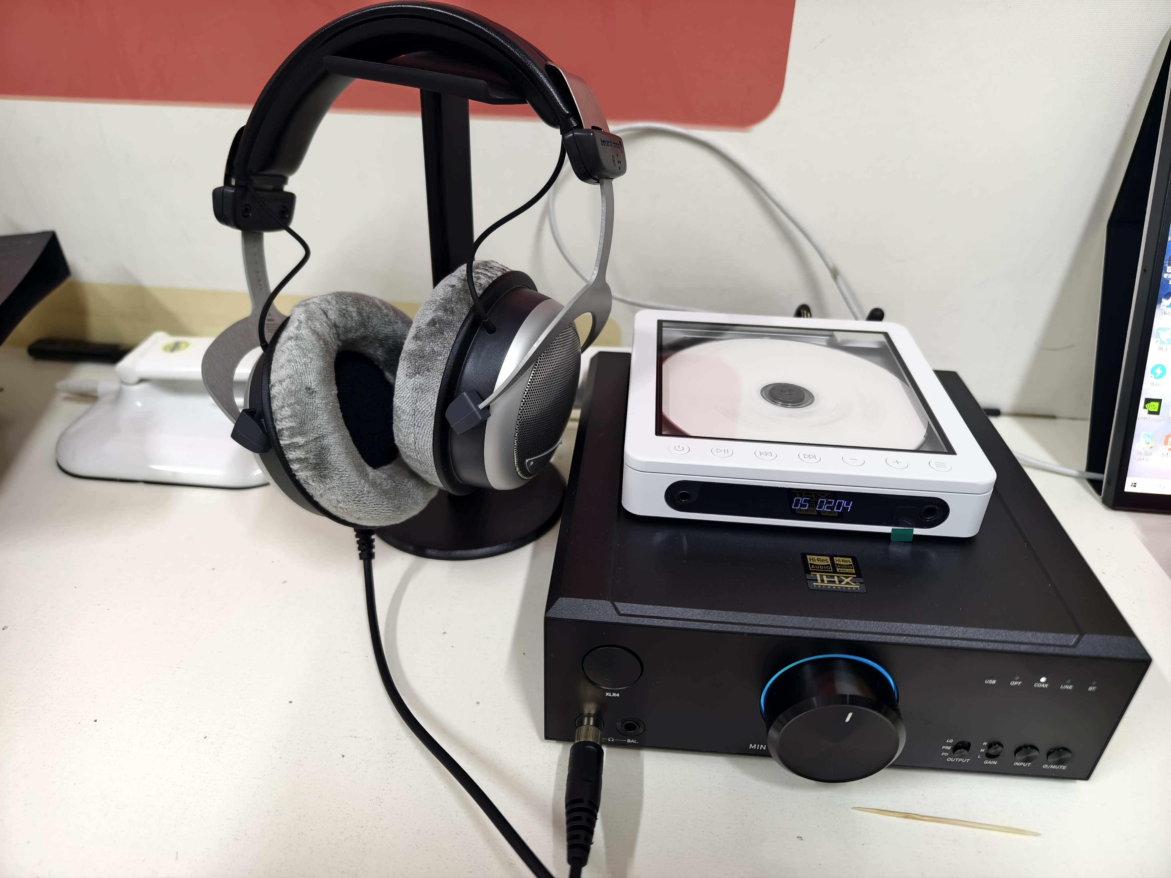 beyerdynamicDT880头戴式高保真耳机半开放式HiFi音乐/立体环绕音效/有线版 【DT880丨250Ω版本】 实拍图