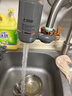 美的（Midea）净水器水龙头过滤器家用自来水滤水器直饮前置过滤器厨房卫生间通用除水垢除余氯双出水可清洗滤芯 一机一芯【可清洗滤芯】 实拍图