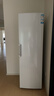 海尔（Haier）立式冰柜家用风冷无霜冷藏冷冻两用一键转换保鲜柜大容量全冷冻冷柜以旧换新 【冰雪白】-30度深冷丨双变频 335L 实拍图