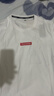乔丹短袖t恤男夏季新款棉质透气速干T休闲服舒适时尚健身衣运动短袖男 白色【纯棉透气】 L /175 实拍图