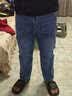 真维斯（Jeanswest）莱赛尔天丝牛仔裤男夏季2026新款潮牌直筒品牌专版休闲长裤子男 0882蓝色 【天丝薄款】 32 建议体重130-140斤 实拍图