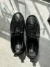 百丽男鞋牛皮小白鞋夏季厚底一脚蹬休闲板鞋A2009 黑色-内增高6cm 42 实拍图