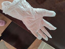 英科医疗 一次性手套PVC手套100只中码厨房洗碗餐饮家务防水家务检查手套 实拍图