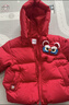 巴拉巴拉童装儿童羽绒服男童女童2025新款春装拜年服红色国风宝宝外套加厚 实拍图