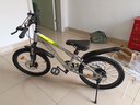 凤凰（Phoenix）儿童山地自行车5-16岁女男孩减震变速20寸灰色 适合身高130-150cm 实拍图