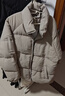 马登工装美式休闲90白鸭绒羽绒服男户外防风外套冬季男士保暖面包服 浅灰色 【立领羽绒服短款/加厚防寒服/男款羽绒服】 L 实拍图