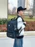 MOSQINOR书包男生初高中生新款大容量背包男小学生3-6年级减负护脊双肩包 大号迷彩黑【含挂件/约45L适合初中/高中生】 实拍图