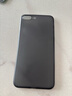 今舞 适用苹果7/8plus手机壳se2/se3超薄磨砂iphone7p全包硬壳女男款PP壳保护套 苹果7P/8P-5.5寸通用-透明黑 实拍图
